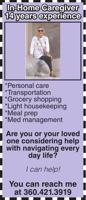 In-Home Caregiver 14 years